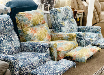 Custom Upholstery Recliner