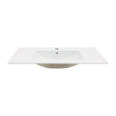 Premium Rectangular Vanity Top With Single Faucet Hole And Overflow