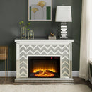 Noralie - Table Lamp - Mirrored & Faux Diamonds