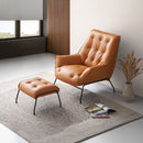 Zusa - Accent Chair & Ottoman
