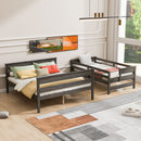 Detachable Design Bunk Bed With Ladder