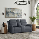 Sawyer - Power Reclining Loveseat With Console, Power Headrests, Lumbar