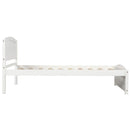 Platform Bed & Headboard, Footboard And Wood Slat Support