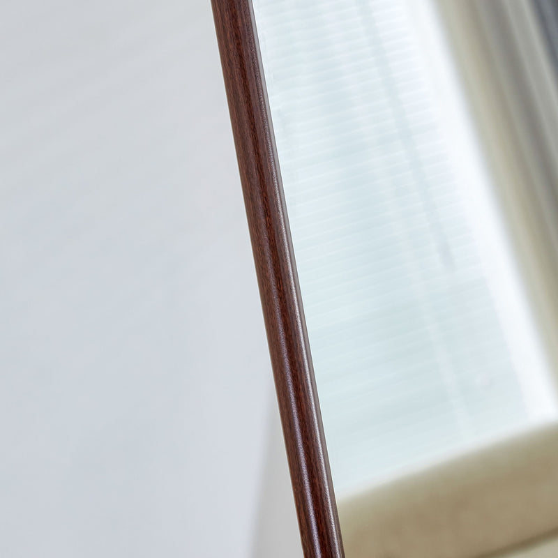 4th Generation Floor Standing Full Length Mirror, Wall Mounted Glass - Transparent