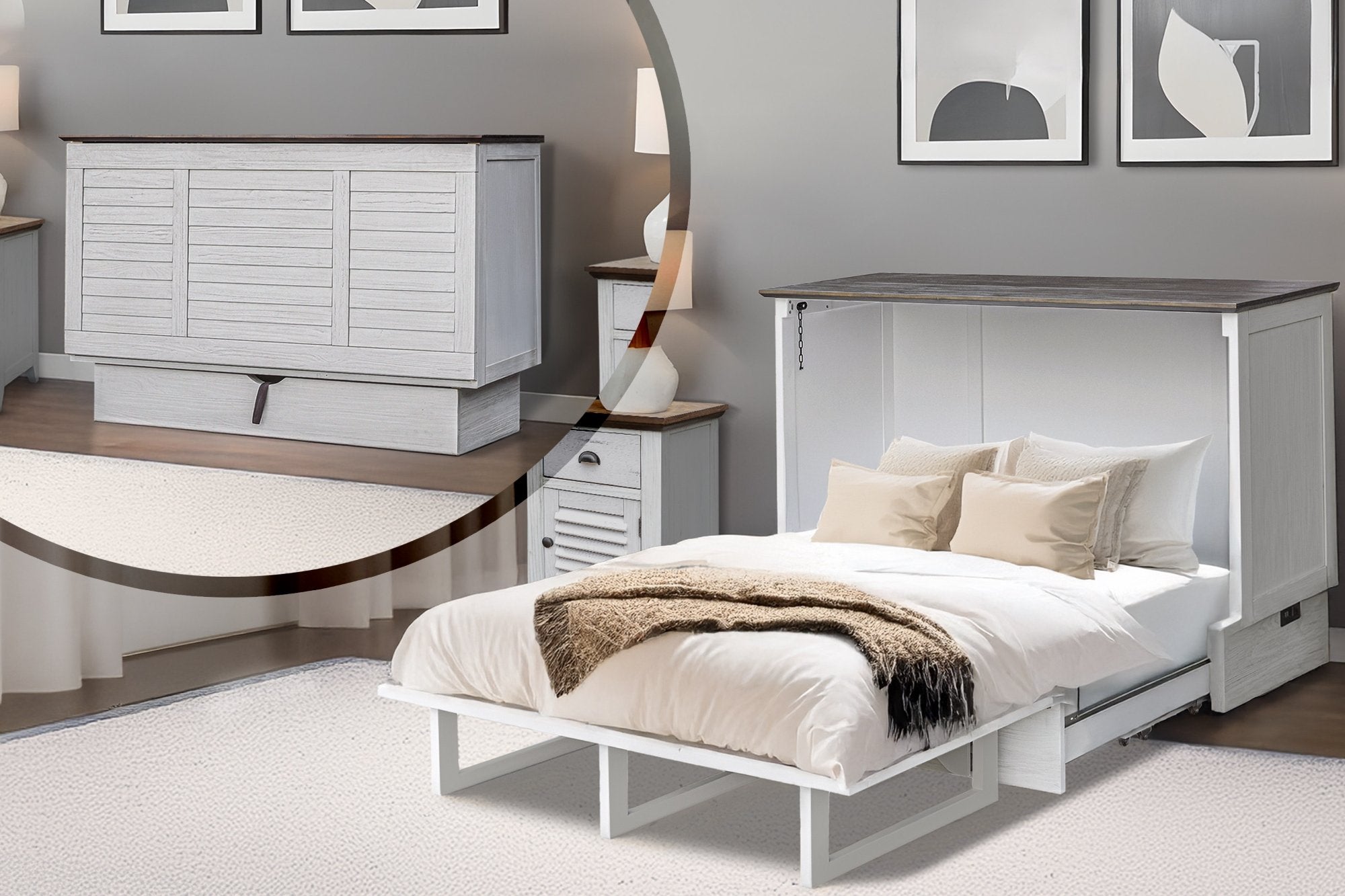 Florence Murphy Cabinet Bed
