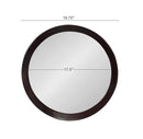 Transitional Decor Style Wall Mirror Decor With Frame For Bathroom