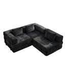Convertible Floor Sofa Bed, Boneless Modular Sectional Sofa For Living Room