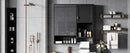 Modern Wall Mounted Bathroom Medicine Cabinet, Bathroom Wall Storage Cabinet With Mirror