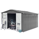 G10Ftx12Ft arden Sheds Outdoor Storage Sheds - Gray