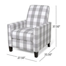 Wide Manual Club Recliner