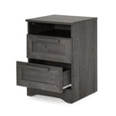 Broxon - Rustic Drawer Nightstand