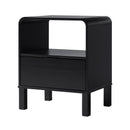 Modern Minimalist Curved Top Nightstand