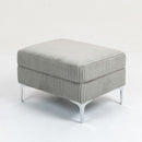 Modular Sectional Sofa Square Storage Ottoman