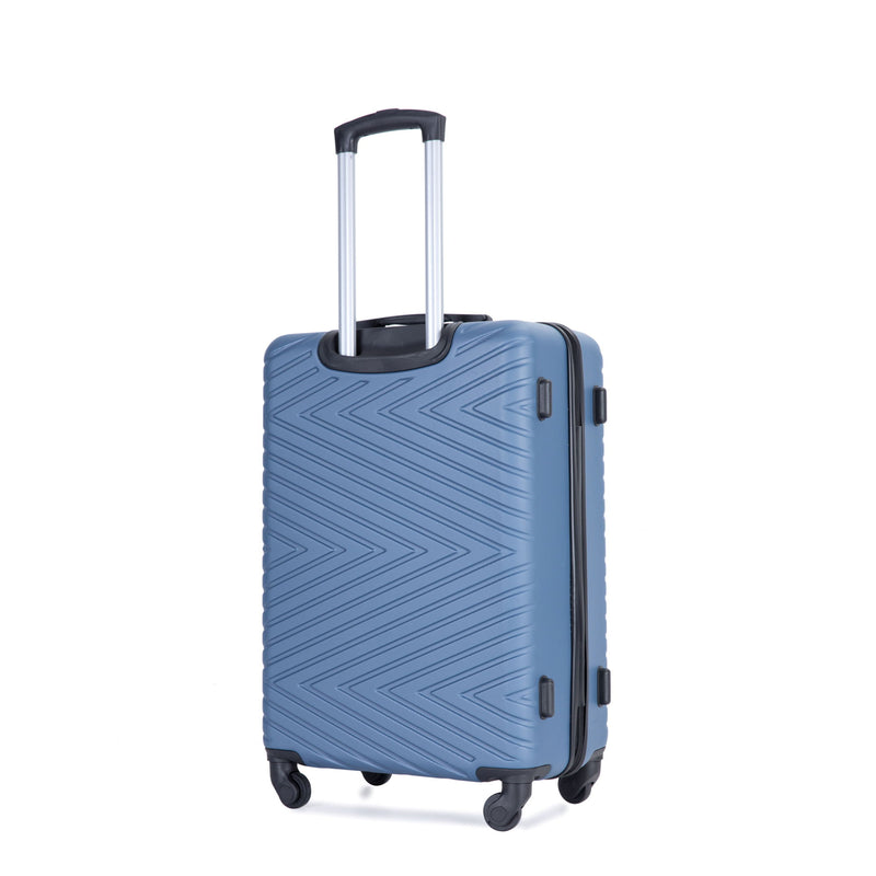 Luggage 4 Piece Lightweight Suitcase With Rotating Wheels With Tsa Lock,
