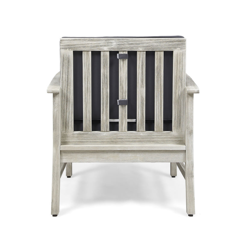 Perla - Contemporary Club Chair With Water Resistant Cushionі