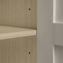 2 Door Cabinet, American Furniture, Suitable For Bedroom, Living Room, Study - Natural