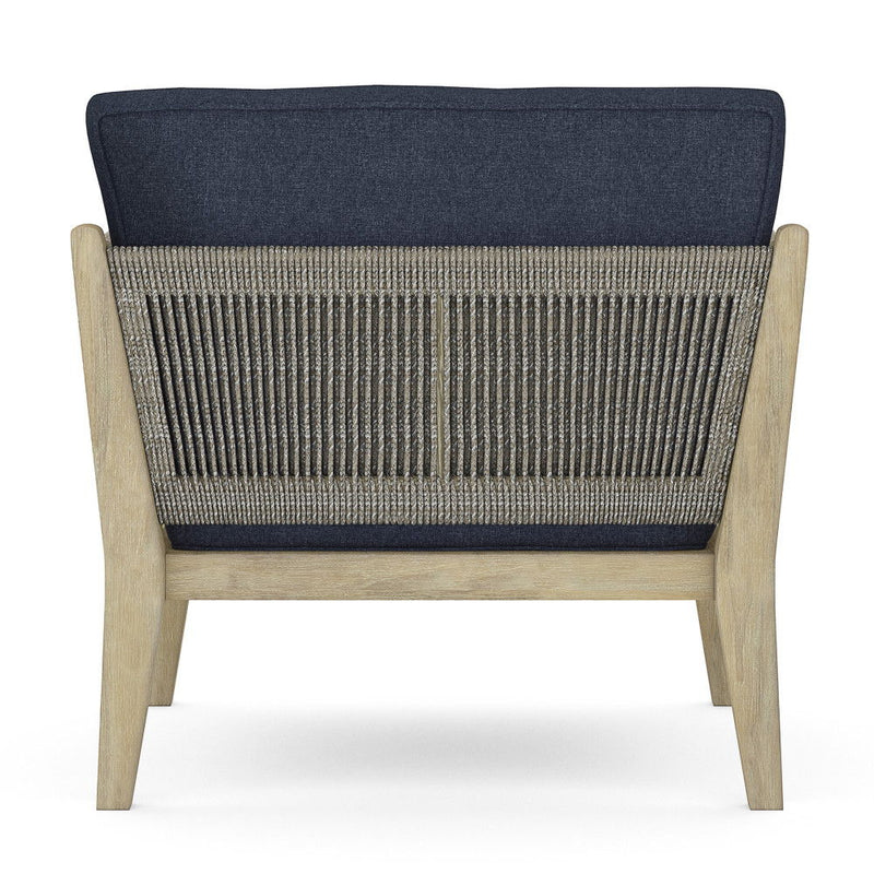 Cayman - Outdoor Conversation Chair - Slate Gray