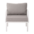 Outdoor Patio Club Chair, Waterproof Thick Cushion Deep Seating