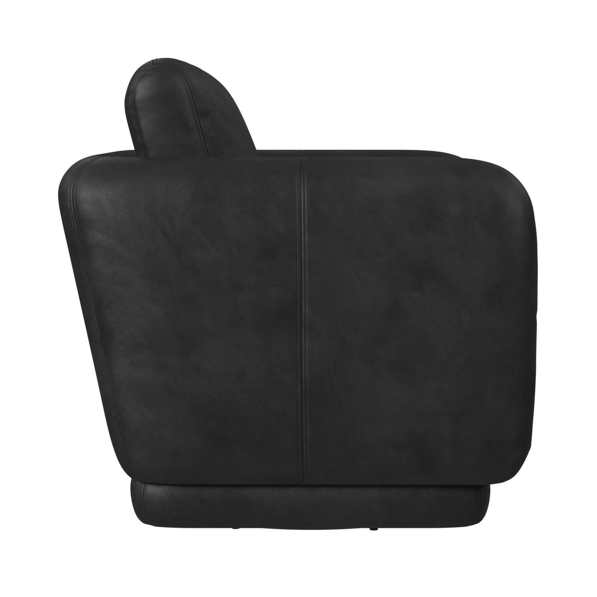 Winger Swivel Chair in Simba Black by Elements International, view 6
