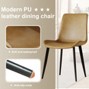 Modern Dining Chair With Carbon Steel Legs