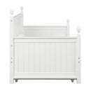 Twin Size Daybed & Twin Size Trundle - White