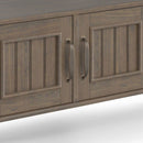 Lev - Console Table - Smoky Brown