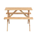 Durable Solid Wood Children's Dining Table And Chairs Set, Multi-Functional