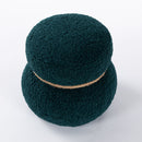 Snowman Stool With Cushion And Solid Wood Frame