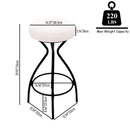 Modern Backless Bar Stools For Kitchen Island (Set of 2)