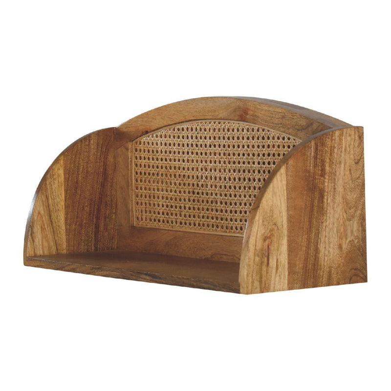 Larissa - Open Wall Mounted Shelf - Oak