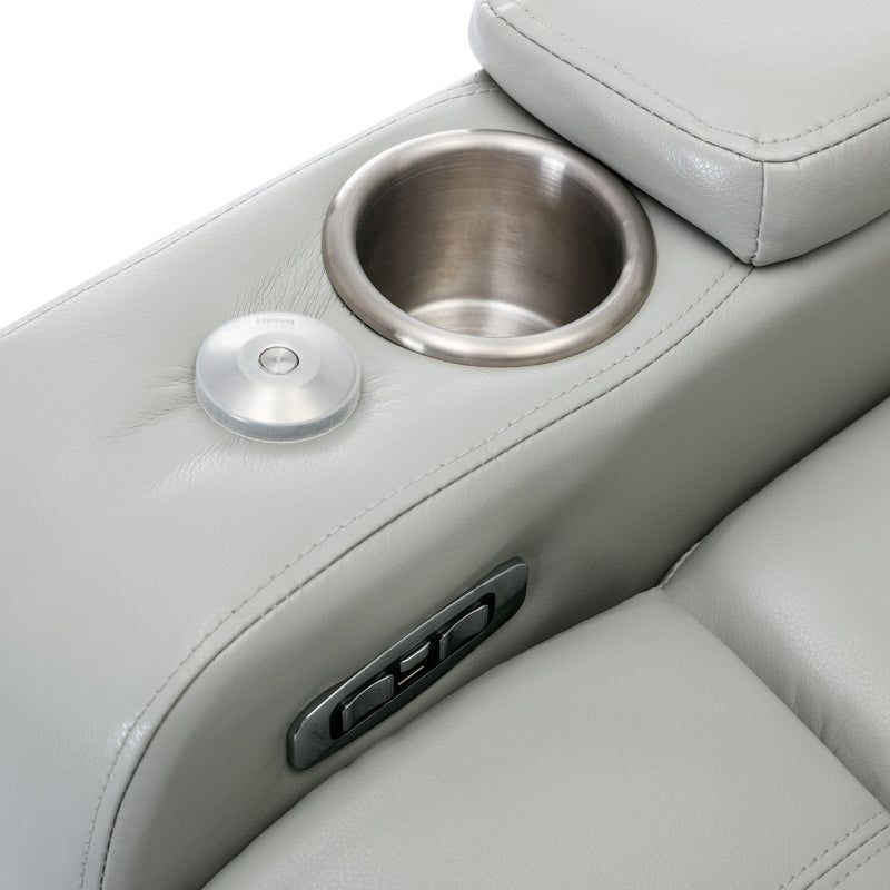 Power Motion Recliner Electric Power Recliner With USB Charging Port, Hidden Arm Storage, Convenient Cup Holder And Bluetooth Speaker