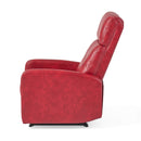 Contemporary Recliner Chair With Push Back Function