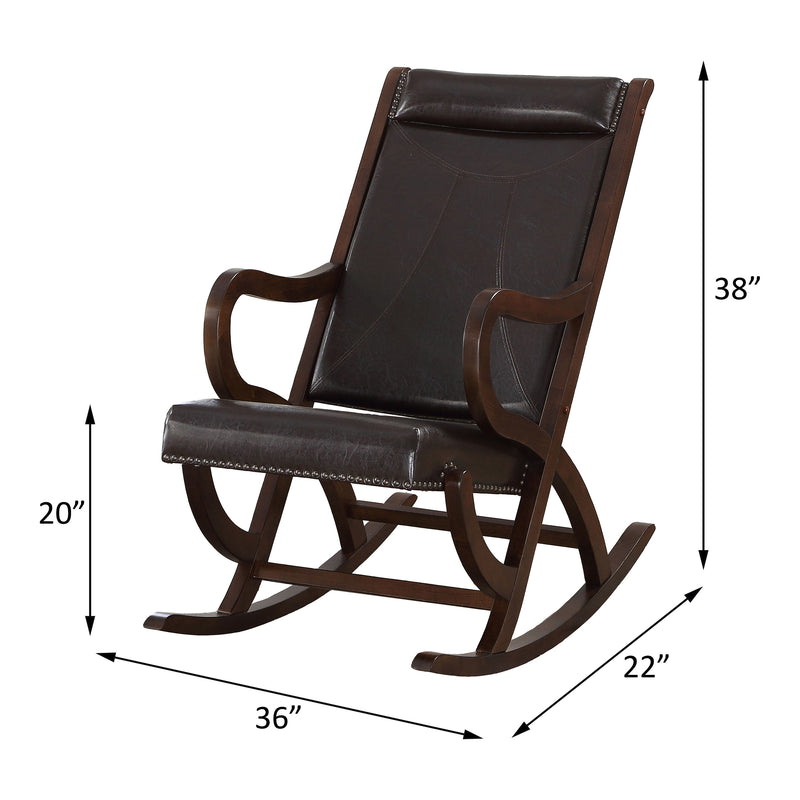 Triton - Rocking Chair - Espresso / Walnut