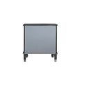 House Beatrice - Nightstand - Charcoal & Light Gray