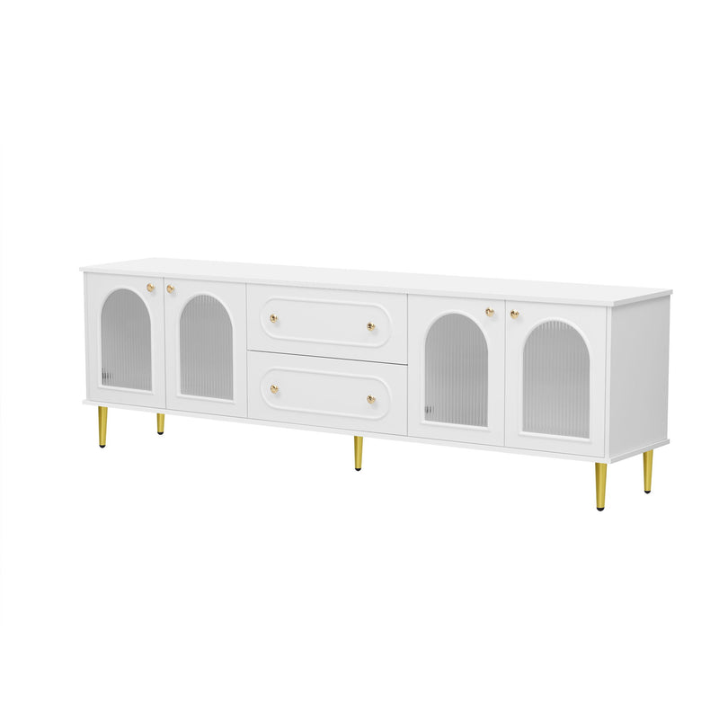 TV Cabinet With 2 Drawers And 2 Cabinets