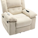 Massage Recliner Power Lift Chair With Adjustable Massage And Heating Function