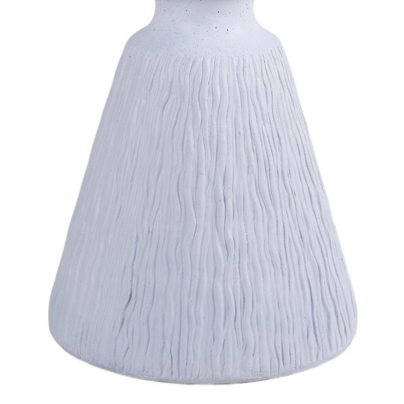 Outdoor End Table, Round Garden Stool - Aqua Grey