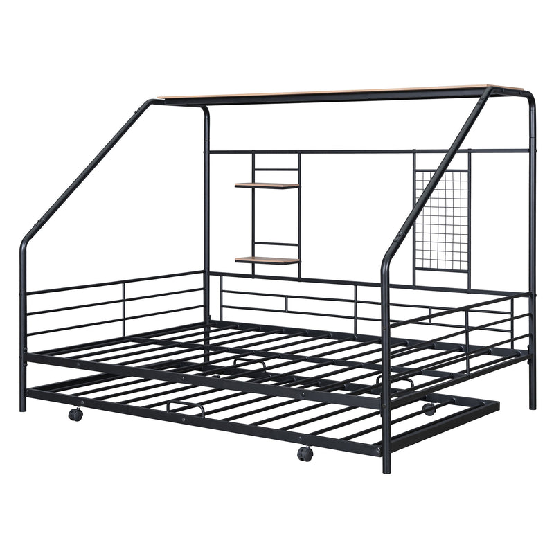 Playhouse Design Bed With Trundle
