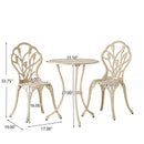 Nassau - Cast 3 Piece Bistro Set