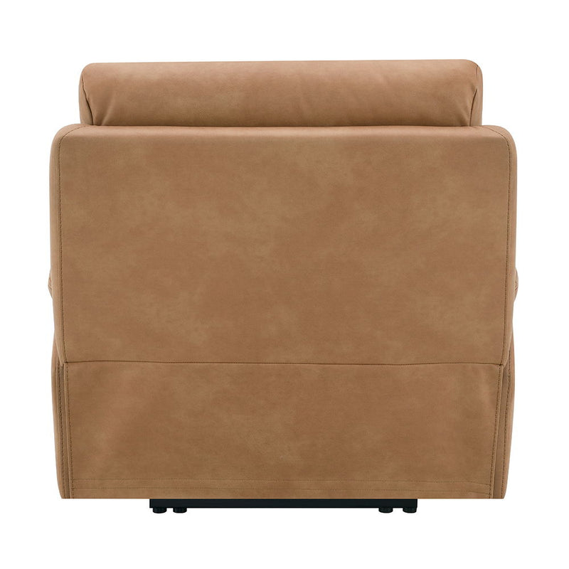 Chavis - Power Motion Recliner With USB & Power Headrest - Brown