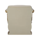 Danae - Nightstand - Champagne & Gold Finish - Atlantic Fine Furniture Inc