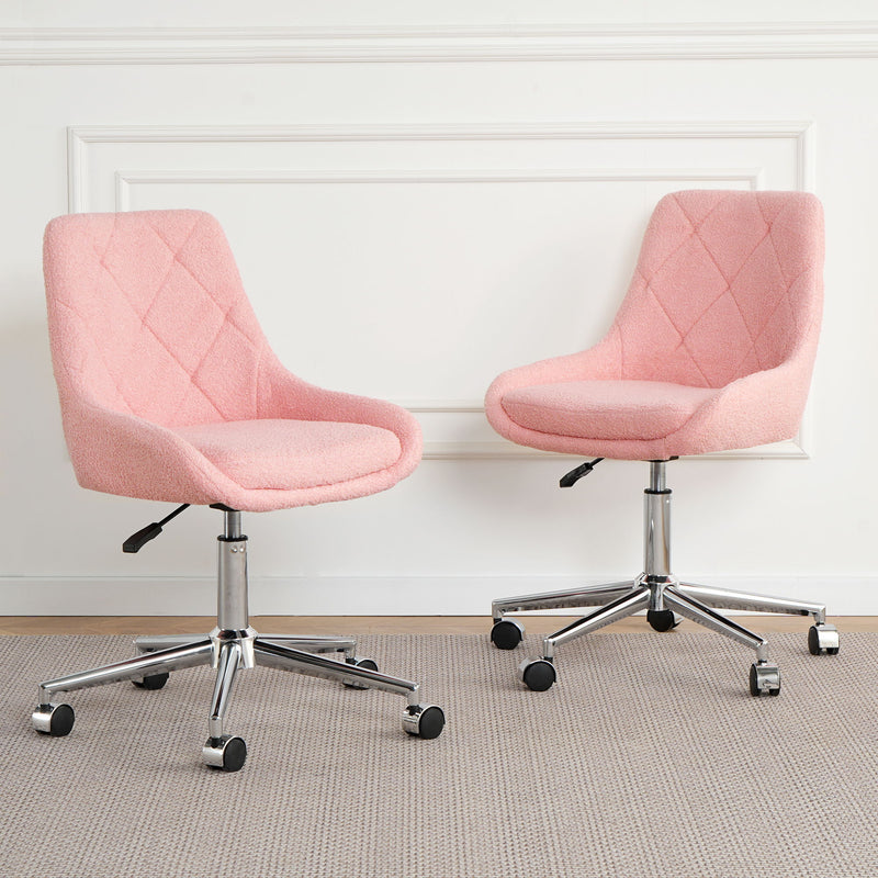 Adjustable And Space-Saving Chair With Golden Electroplated Legs