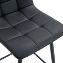 Bar Chair Set Comfortable With Metal Legs And Ergonomic Design