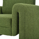 Modern Upholstered Accent Chair, Sturdy Support & Luxurious Comfort