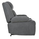 Power Lift Recliner Chair With Extended Footrest, Remote Control, Cup Holders, And Side Pockets
