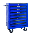 Rolling Metal Tool Chest With Drawers, Steel Storage Cabinet With Ball Bearing Slides