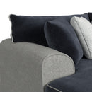 Klein - 3 Piece Sectional Set - Bentley Ash/Zaftig Ebony