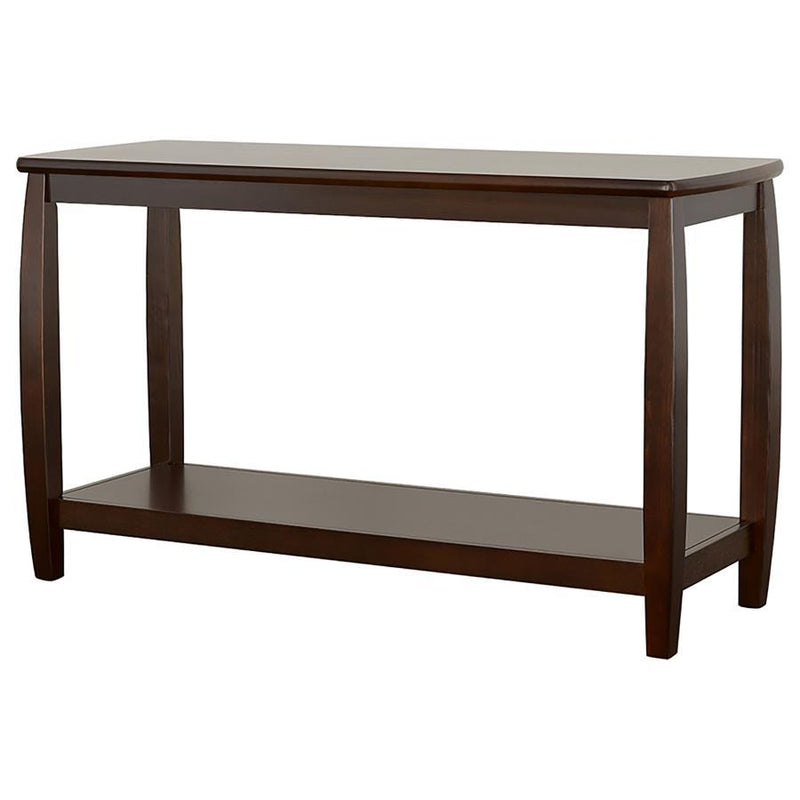 Dixon - Rectangular Sofa Table With Lower Shelf - Espresso