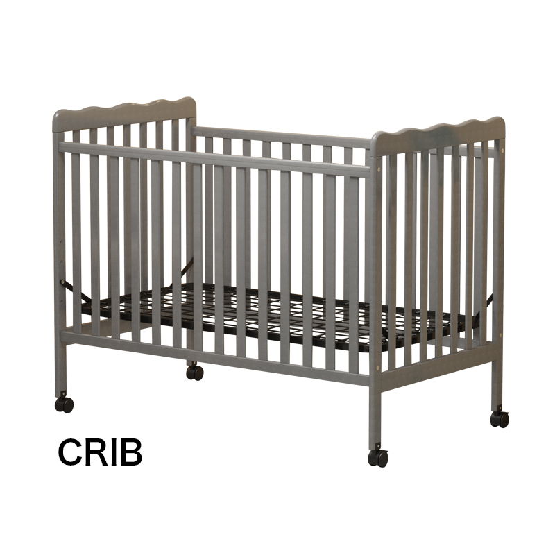 Crib 3 In 1 Convertible, Made Of Sustainable Pinewood, Non Toxic Finish, Comes With Locking Wheels, Wooden Nursery Furniture