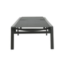 Outdoor Patio Chaise Lounge With 5 Reclining Positions